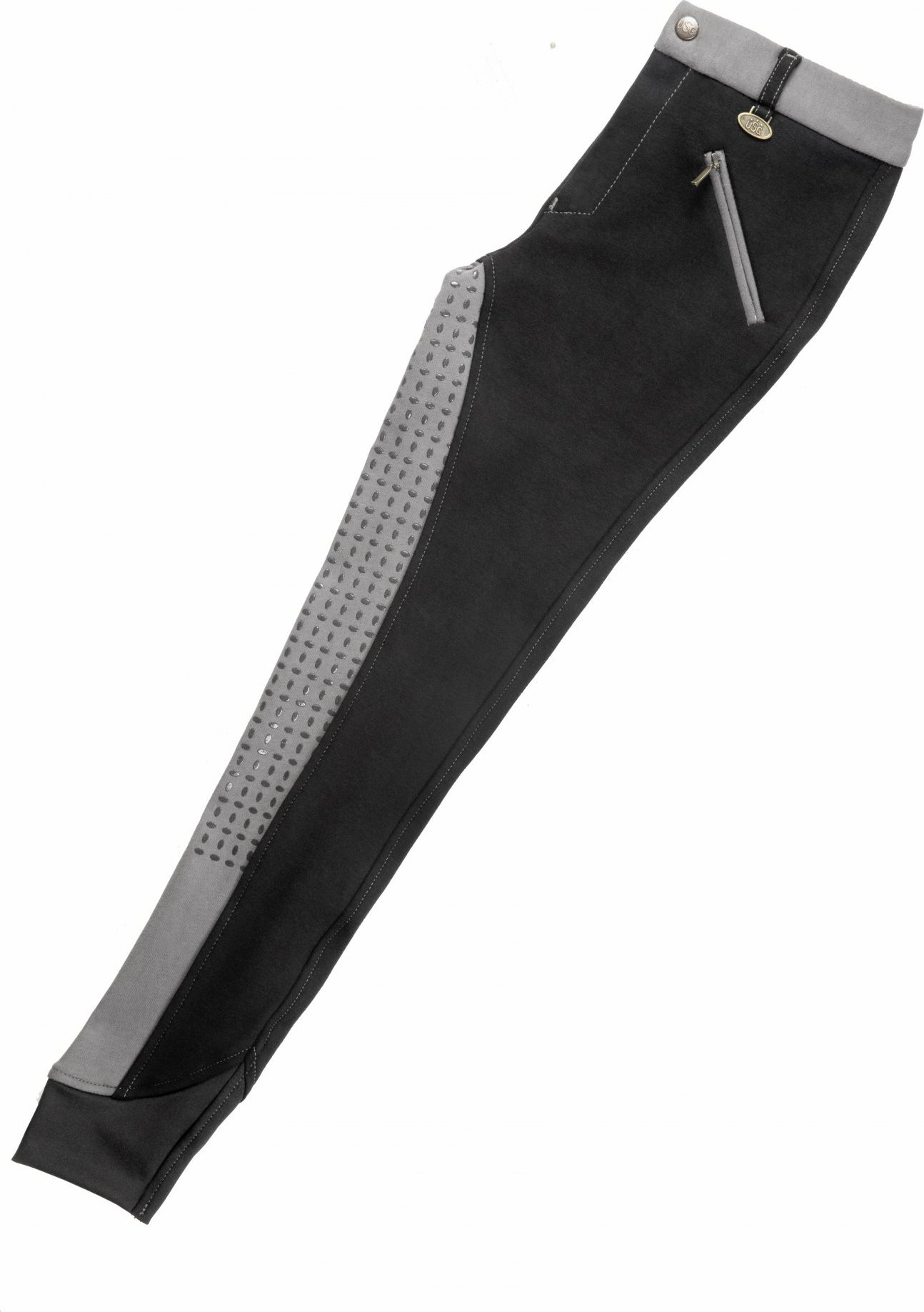 USG Rajtky Emilia 2.0. SLIM FIT USG, dětské, black/grey Velikost: 140