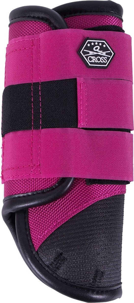 QHP Kamaše přední Eventing Technical QHP, pár, fuchsia Velikost: L