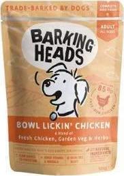 BARKING HEADS Kapsička pro psy  Bowl Lickin’ Chicken BARKING HEADS, 300 g