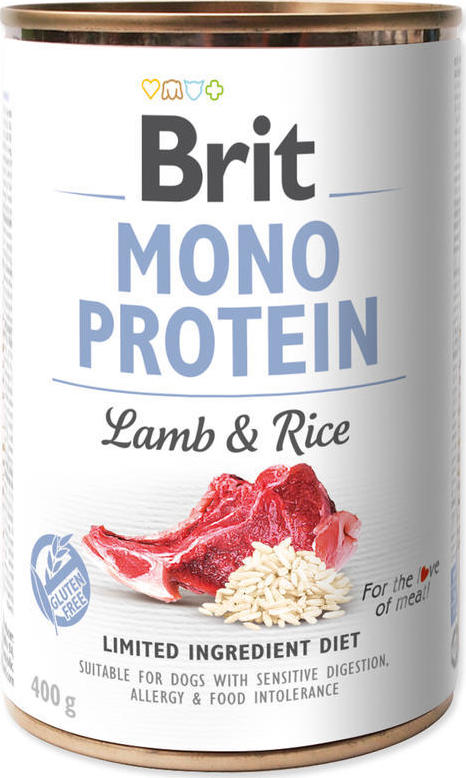 Brit Dog konz Mono Protein Lamb & Rice 400 g