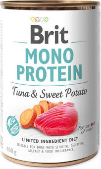 Brit Dog konz Mono Protein Tuna & Sweet Potato 400 g
