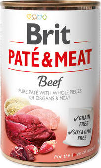 Brit Dog konz Paté & Meat Beef 400 g