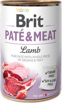 Brit Dog konz Paté & Meat Lamb 400 g