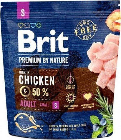 Brit Premium Dog by Nature Adult S 1 kg