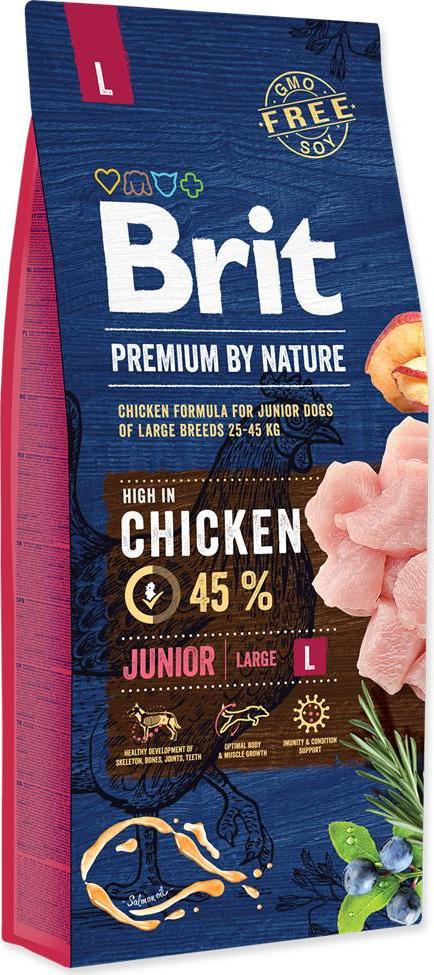 Brit Premium Dog by Nature Junior L 15 kg