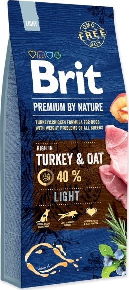 Brit Premium Dog by Nature Light 15 kg