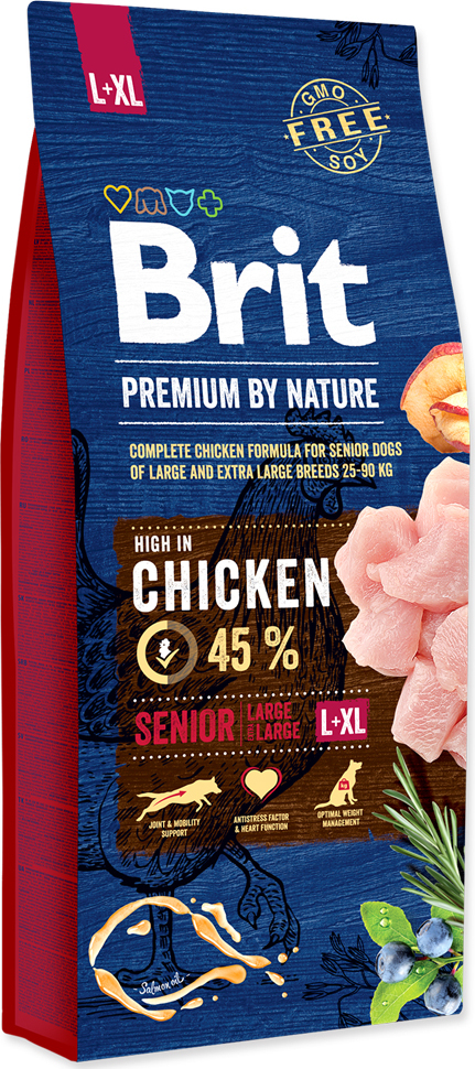 Brit Premium Dog by Nature Senior L+XL 15 kg