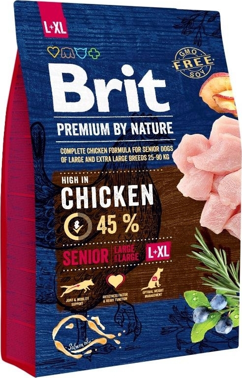Brit Premium Dog by Nature Senior L+XL 3 kg