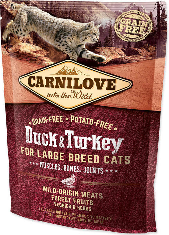 Carnilove Cat LB Duck&Turkey Muscles,Bones,Joints 400 g
