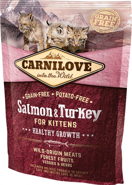 Carnilove Cat Salmon & Turkey for Kittens HG 400 g