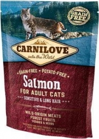 Carnilove Cat Salmon for Adult Sensitiv & LH  400 g