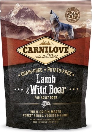 Carnilove Dog Lamb & Wild Boar for Adult 1,5 kg