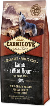 Carnilove Dog Lamb & Wild Boar for Adult 12 kg