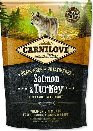 Carnilove Dog Salmon & Turkey for LB Adult 1,5 kg