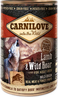 Carnilove Wild konz Meat Lamb & Wild Boar 400 g