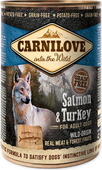 Carnilove Wild konz Meat Salmon & Turkey 400 g