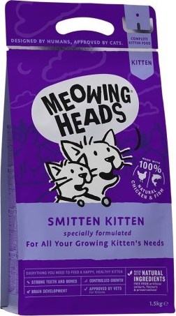 MEOWING HEADS Granule pro kočky Meowing Heads, Smitten Kitten, 1,5 kg