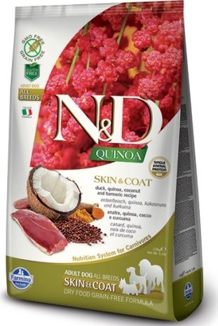 N&D (Farmina Pet Foods) N&D Quinoa DOG Skin & Coat Duck & Coconut 7 kg