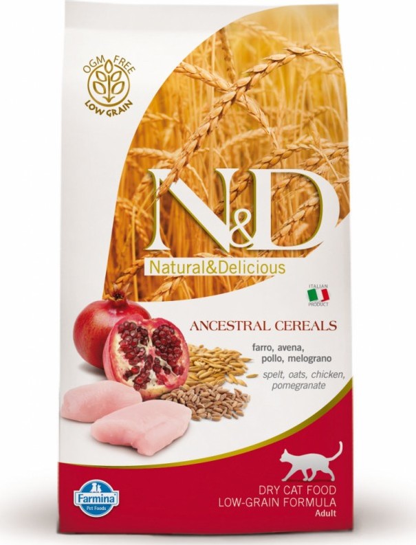 N&D (Farmina Pet Foods) N&D LG CAT Adult Chicken & Pomegranate 1,5 kg