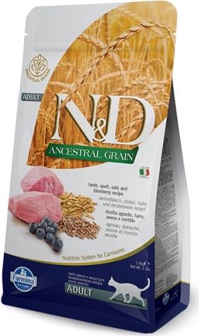 N&D (Farmina Pet Foods) N&D LG CAT Adult Lamb & Blueberry 300 g
