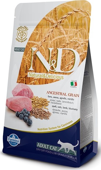 N&D (Farmina Pet Foods) N&D LG CAT Adult Lamb & Blueberry 5 kg