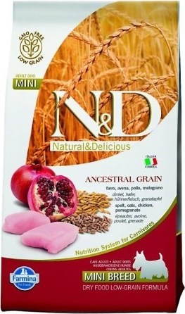 N&D (Farmina Pet Foods) N&D LG DOG Adult Mini Chicken & Pomegranate 800 g