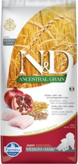 N&D (Farmina Pet Foods) N&D LG DOG Puppy M/L Chicken & Pomegranate 2,5 kg