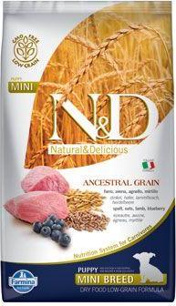 N&D (Farmina Pet Foods) N&D LG DOG Puppy Mini Lamb & Blueberry 2,5 kg