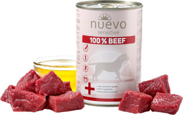 Nuevo pes Sensitive Hovězí Monoprotein konz. 400 g