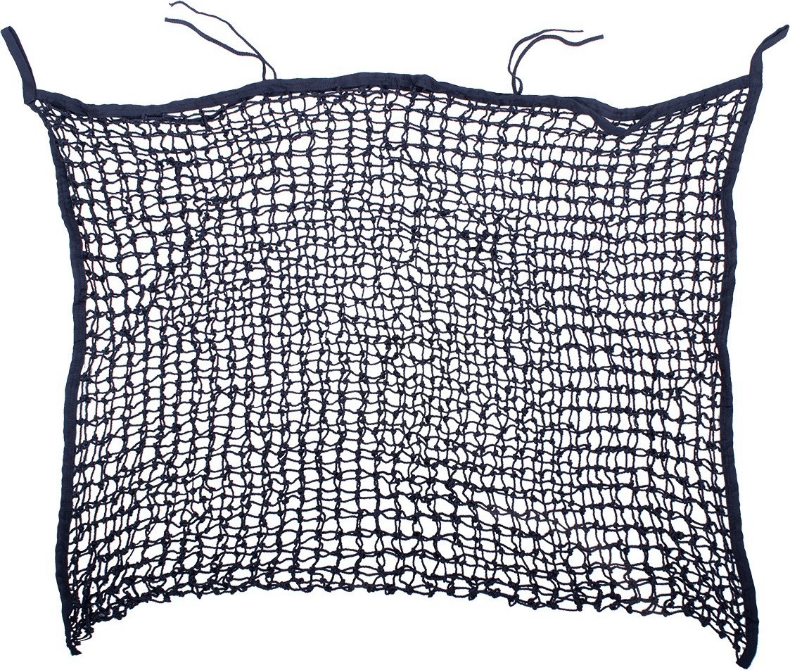 QHP Síť na seno QHP, velká, 120x90 cm, oka 3x3 cm, černá