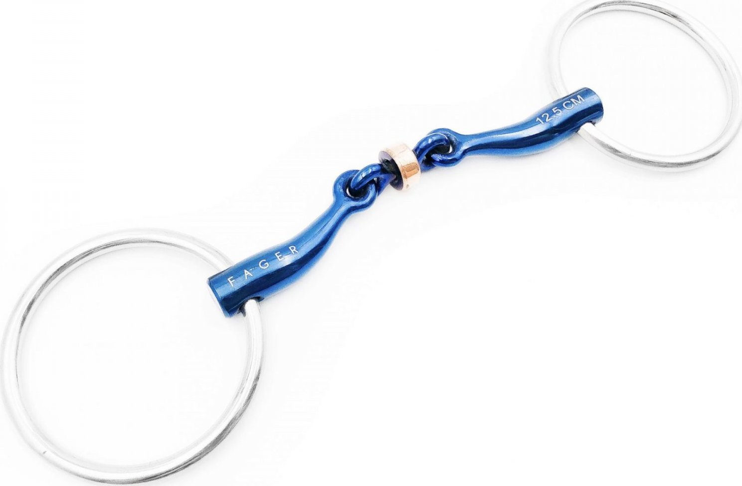 Udidlo stihlové dvakrát lomené Titanium Sally Fager Velikost: 9,5 cm, Tloušťka: 10 mm