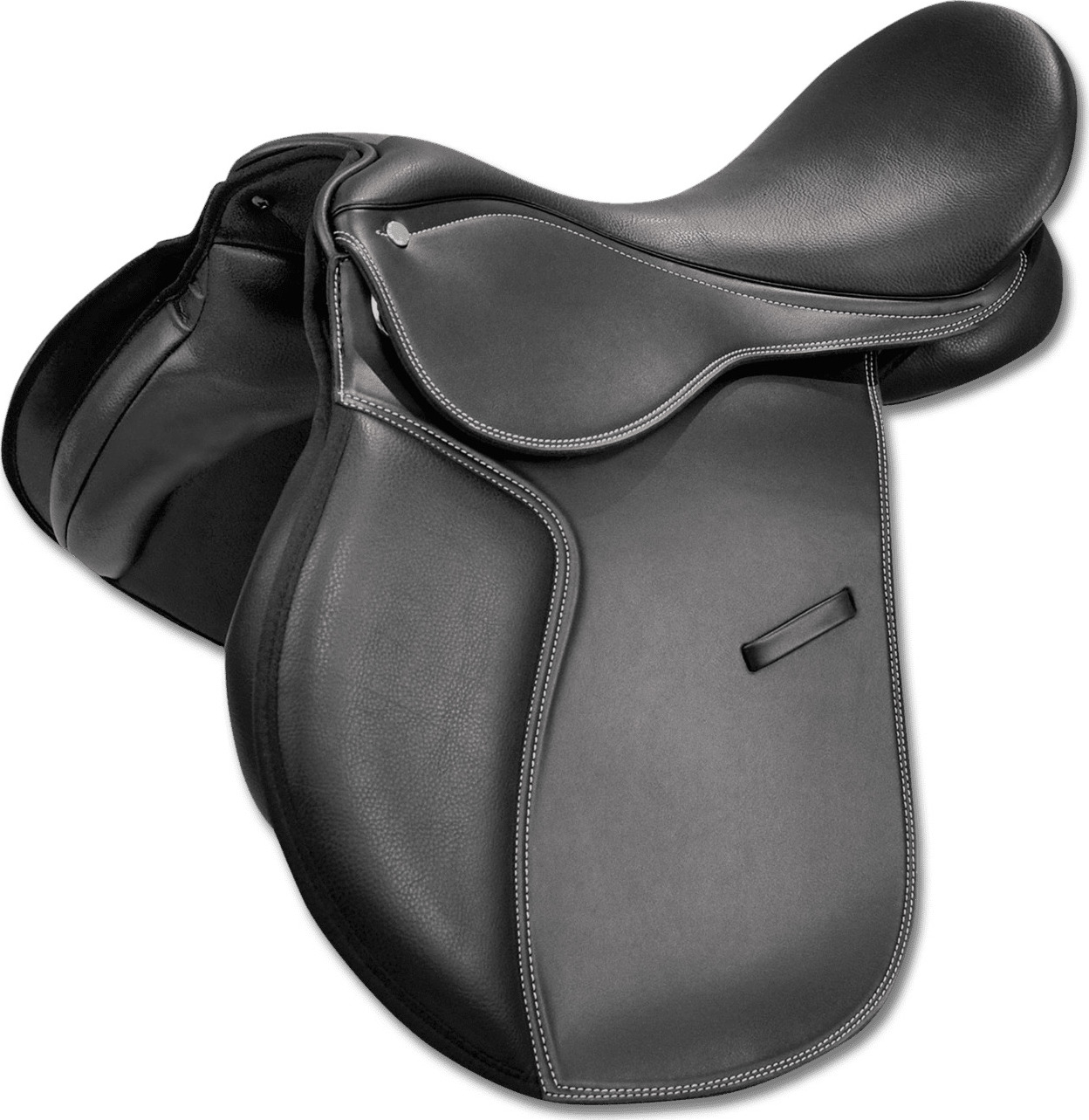 WALDHAUSEN Sedlo univerzální Economic General Purpose, syntetické, pony, černé Velikost posedlí: 15,5", Šířka komory: střední