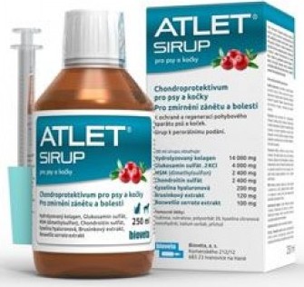 BIOVETA Atlet sirup pro psy a kočky 250 ml
