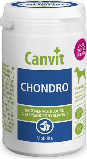 Canvit Chondro pro psy ochucené 230 g