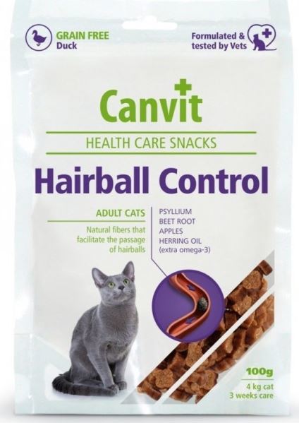 Canvit Snacks  CAT Hairball Control 100 g