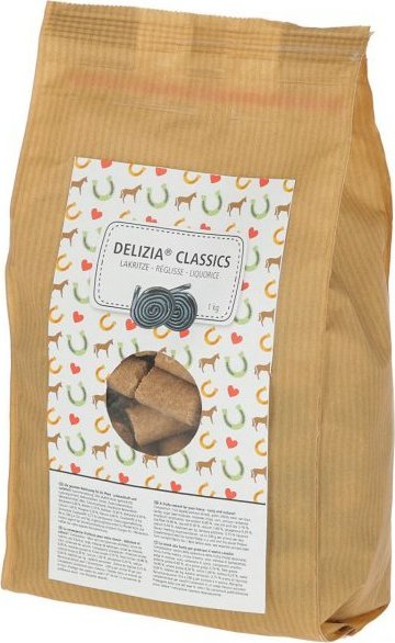 DELIZIA Pamlsky pro koně Delizia, 1 kg, lékořicové