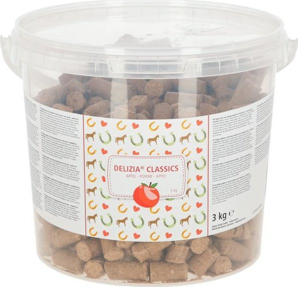 DELIZIA Pamlsky pro koně Delizia, 3 kg, jablečné