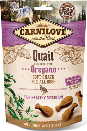 Carnilove Dog Semi Moist Snack Quail&Oregano 200 g