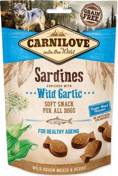 Carnilove Dog Semi Moist Sardines&Wild Garlic 200g