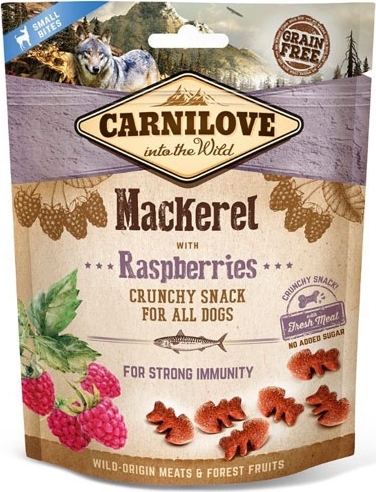 Carnilove Dog Crunchy Snack Mackerel&Raspberries 200 g