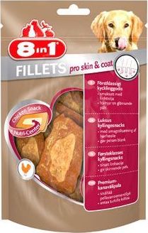 Pochoutka 8in1 Fillets pro skin&coat S 80 g