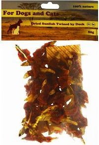 For Dogs and Cats Pochoutka Rybička s kachním masem 80 g