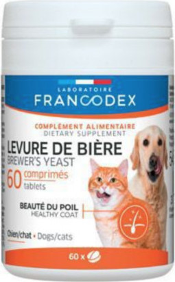 Francodex Brewer Yeast (pivovov. kvas) pes,kočka 60tab