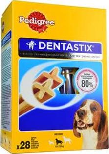 Pochoutka pro psy Pedigree Denta Stix Medium, 28ks