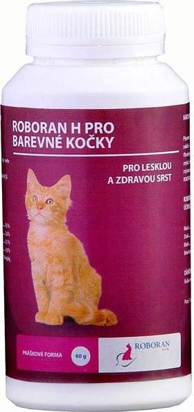 Roboran H pro kočky Barevné plv 60 g