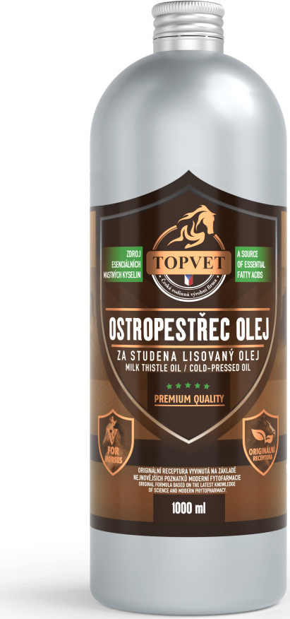 Green idea Olej Ostropestřecový GREEN IDEA, 1 l