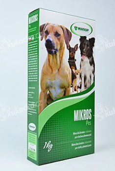 Mikros Doplněk pro psy Mikros, 1 kg