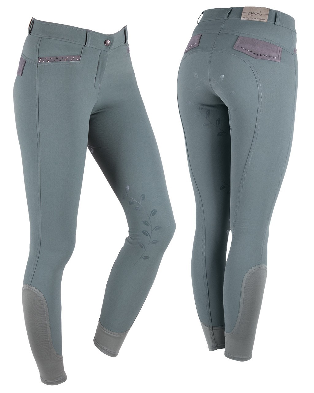 Rajtky Katie QHP s gripem, dámské, grey green Velikost: 36