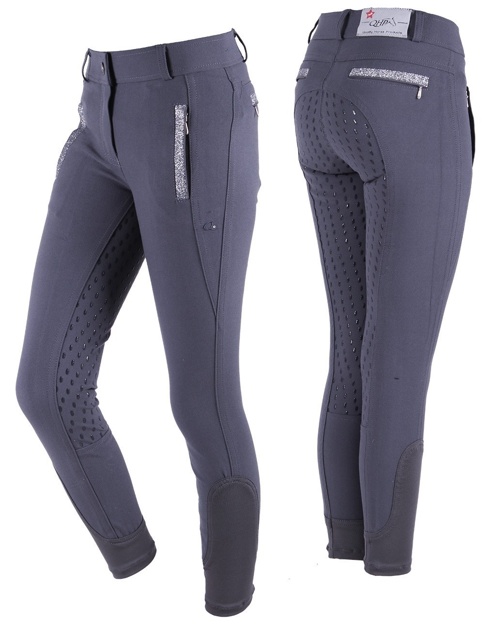 Rajtky Mellany QHP s gripem, dětské, dark grey Velikost: 176