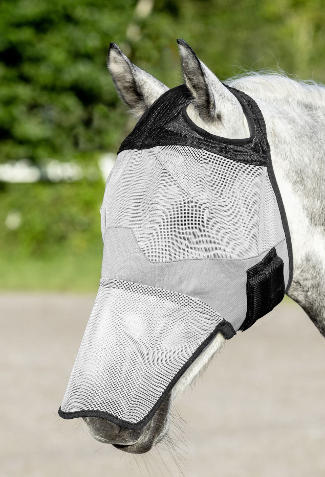 USG Maska proti hmyzu USG, bez ochrany uší/s překrytím nozder, grey/black Velikost: COB